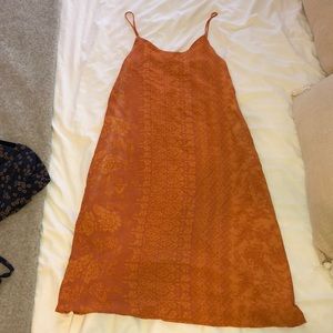 Novella Royale orange a-line dress S